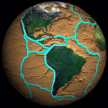 Влияние движения тектонических плит на размеры стран