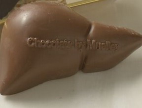 шоколадная печень